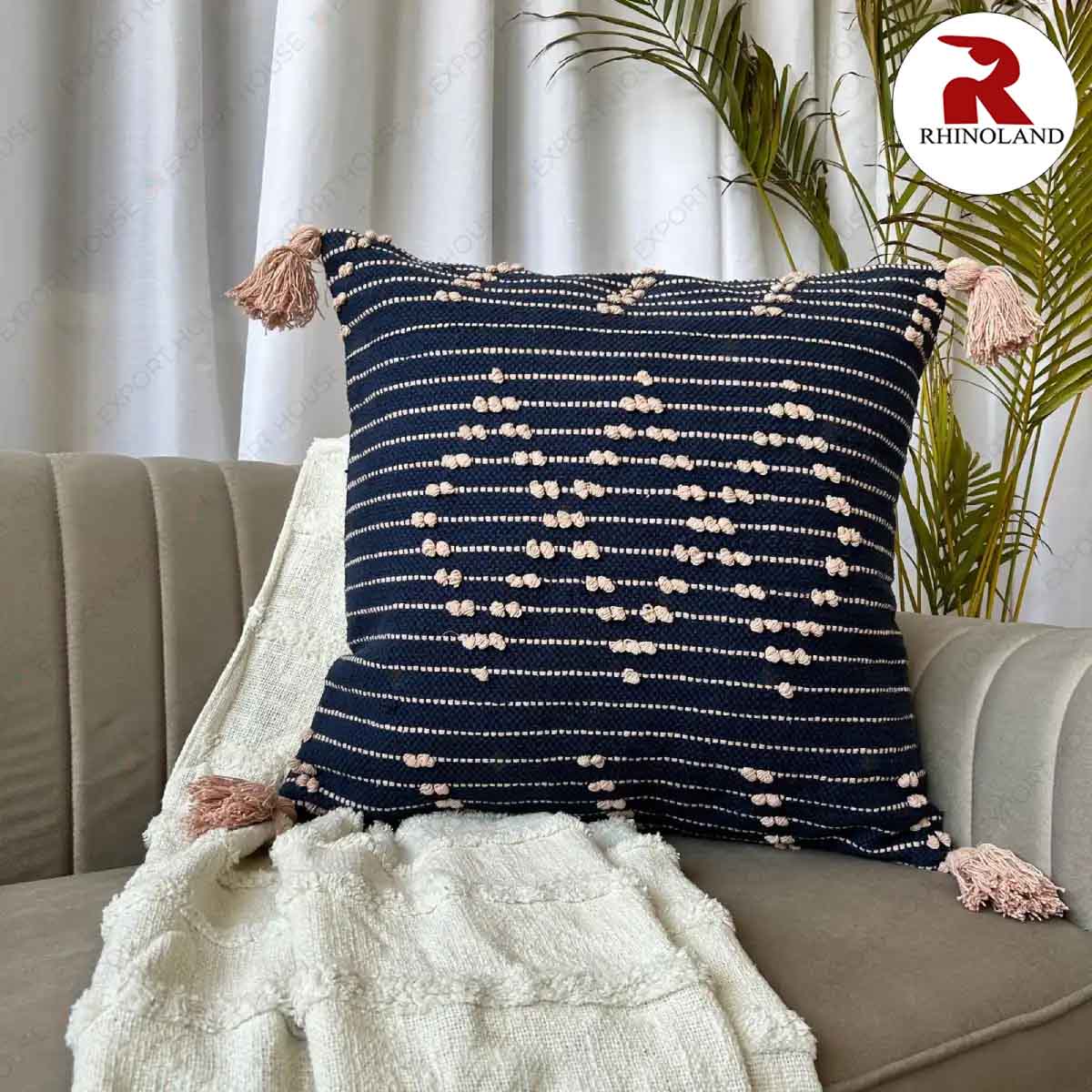 Peacock Cushion